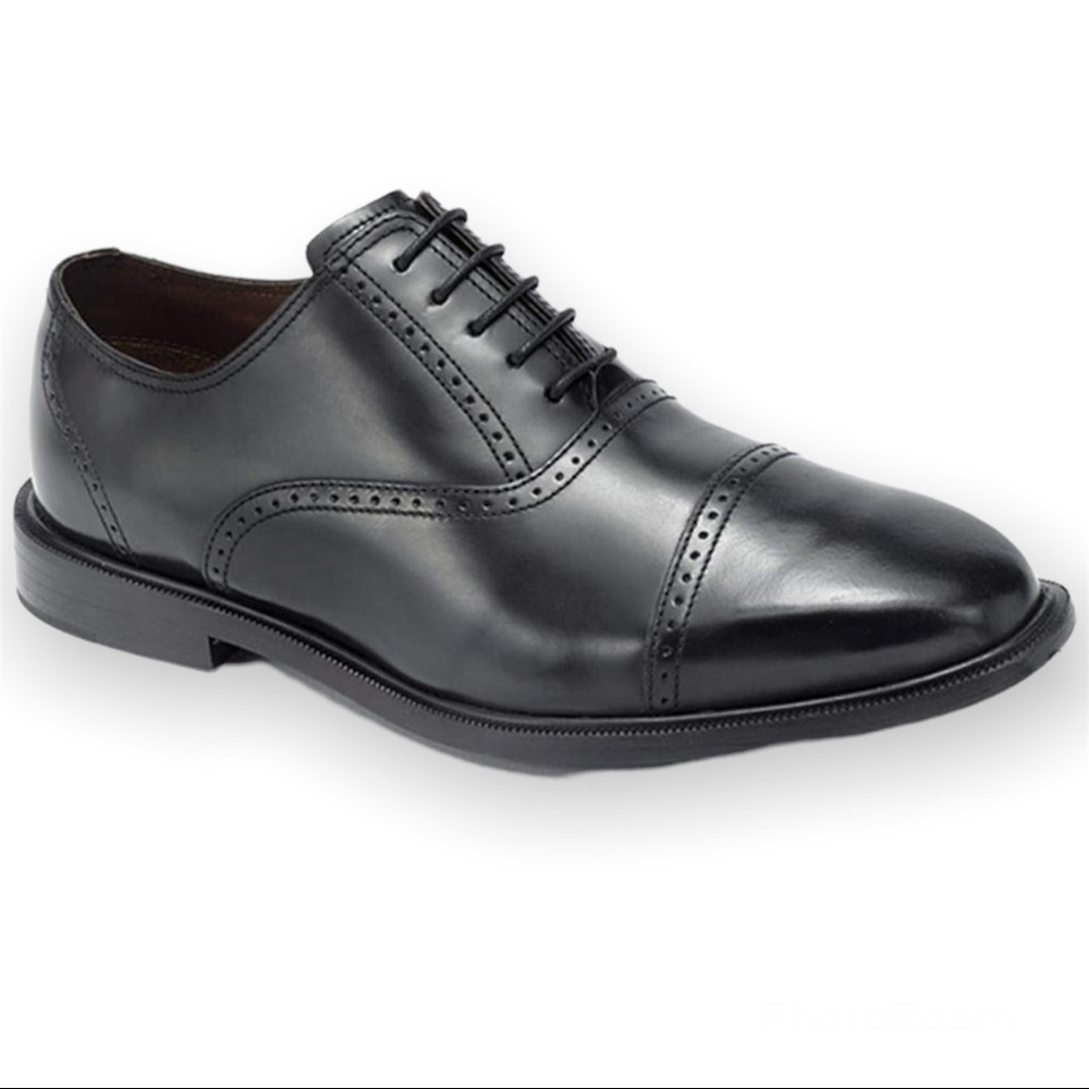Rockport Men's K71638 - Fair Oak 3 Captoe Black Shoes